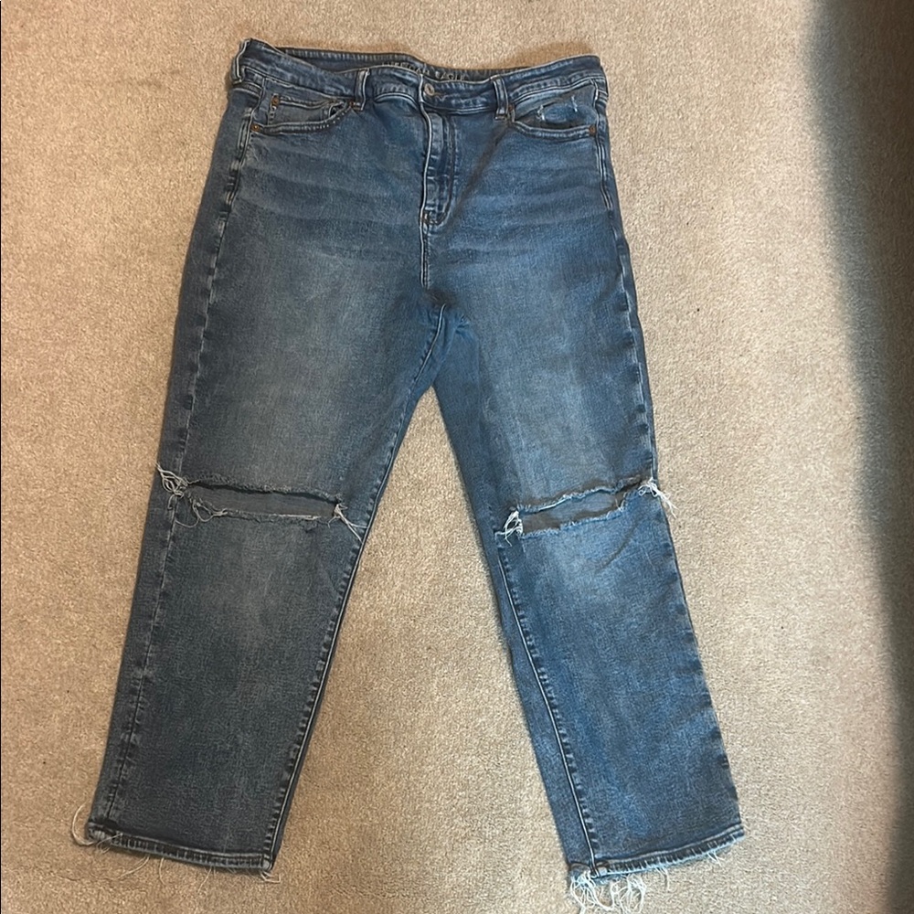 AE slim straight jeans